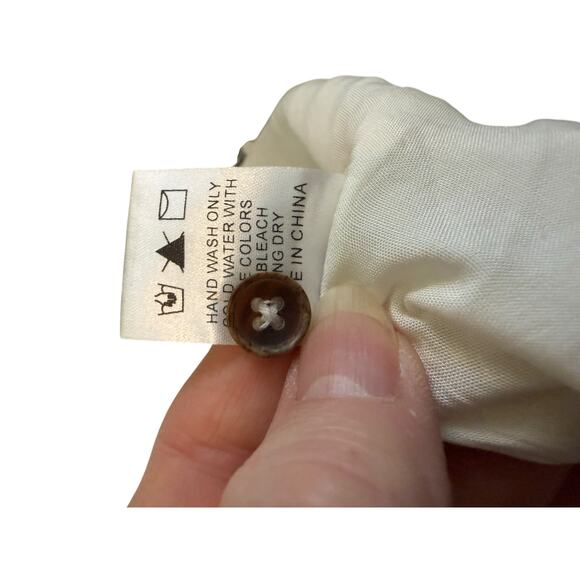 Böhme Black & White Gingham Button-Front Short Sleeve Dress – Size Small - Picture 7 of 7